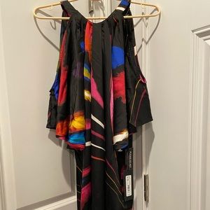 Print ColdShoulder Dress Gabrielle Union